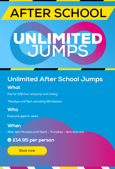 Unlimited After School Jumps