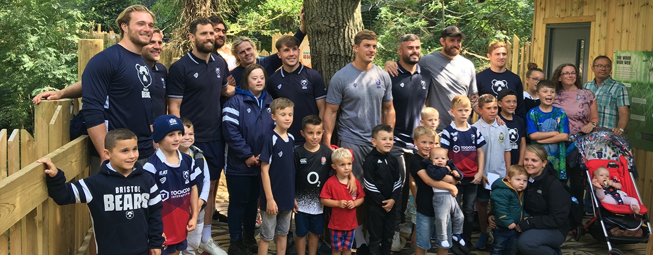 Bristol’s Bears come face to face at Wild Place Project